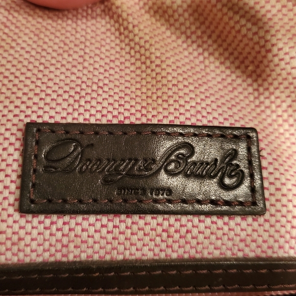 Dooney & Bourke Red & Brown Leather Croc Bag - Picture 8 of 10